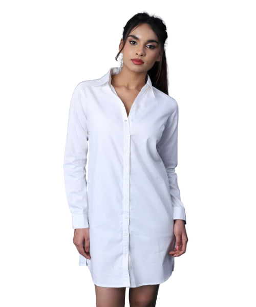 Abstract Symphony Shirt Dress