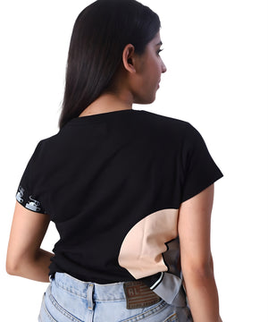 Blush Leaf Side Panel