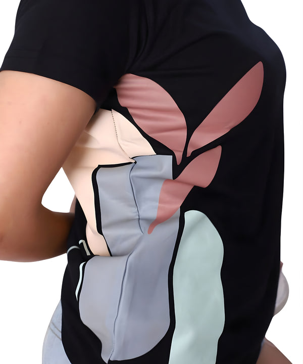 Blush Leaf Side Panel