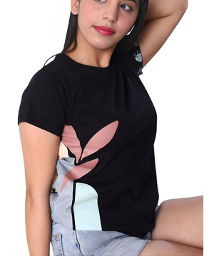 Blush Leaf Side Panel