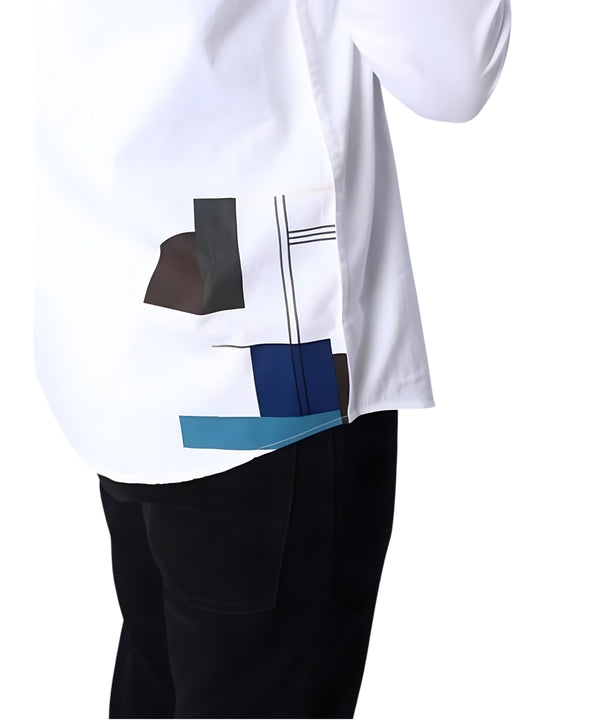 Shoulder Print Shirt