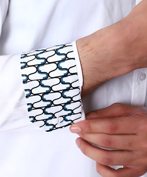 Shoulder Print Shirt