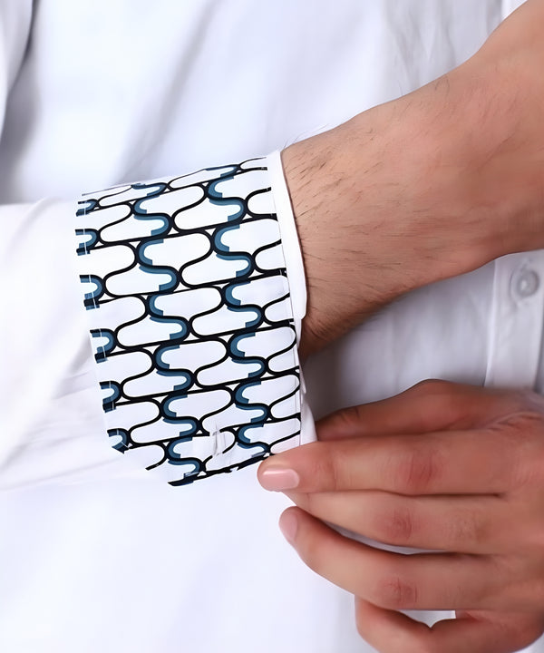 Shoulder Print Shirt