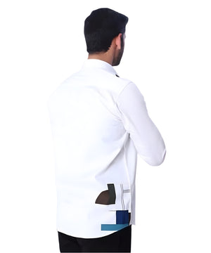 Shoulder Print Shirt