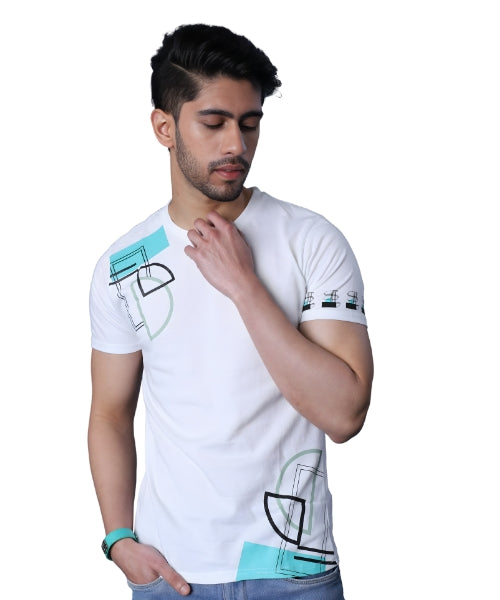 Geo Mint Tee