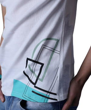 Geo Mint Tee