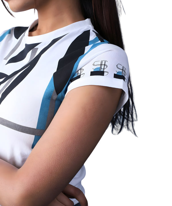 White Round Neck T-Shirt